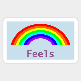 Feels Rainbow Magnet